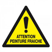 Panneau Attention Peinture Fraîche – Signalisation Temporaire – Haute Visibilité