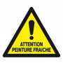 Panneau Attention Peinture Fraîche – Signalisation Temporaire – Haute Visibilité