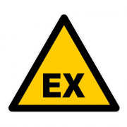 Panneau Danger Atmosphère Explosive – Signalisation de Sécurité Industrielle – Conforme Normes ISO e