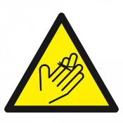 Panneau Danger Attention à Vos Mains – Prévention des Blessures – Haute Visibilité