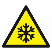 Panneau Danger Basses Températures Risque de Gel – Sécurité – Haute Résistance