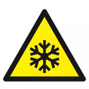Panneau Danger Basses Températures Risque de Gel – Sécurité – Haute Résistance