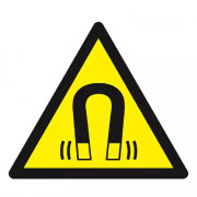 Panneau Danger Champ Magnétique – Prévention des Risques – Haute Visibilité
