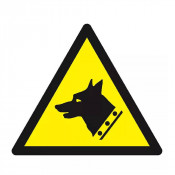Panneau Danger Chien de Garde – Sécurisation des Accès – Normes ISO