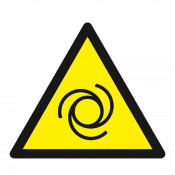 Panneau Danger Démarrage Automatique – Sécurité Machines – Normes ISO
