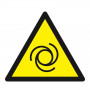 Panneau Danger Démarrage Automatique – Sécurité Machines – Normes ISO
