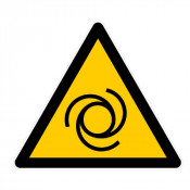 Panneau Danger Démarrage Automatique – Signalisation de Sécurité Machines – Conforme Normes ISO et N