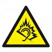 Panneau Danger Dû au Bruit – Protection Auditive – Haute Visibilité