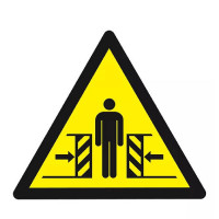 Panneau Danger Écrasement – Prévention Risques Mécaniques – Normes ISO Panneau Danger Écrasement – Prévention Risques Mécaniques – Normes ISO