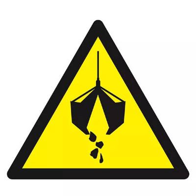 Panneau Danger Engin de Levage – Sécurité Renforcée – Normes ISO
