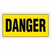 Panneau Danger – Grand Format Sécurité – Rigide & Anti-UV Durable