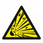 Panneau Danger Matières Explosives – Prévention Risques ATEX – Normes ISO