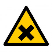 Panneau Danger Matières Nocives et Irritantes – Signalisation Sécurité Chimique – Conforme Normes IS