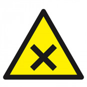 Panneau Danger Matières Nocives – Sécurité Renforcée – Norme ISO
