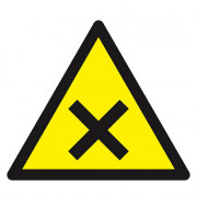 Panneau Danger Matières Nocives – Sécurité Renforcée – Norme ISO