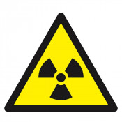 Panneau Danger Matières Radioactives – Sécurité Radiologique – Norme ISO