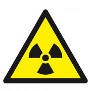 Panneau Danger Matières Radioactives – Sécurité Radiologique – Norme ISO