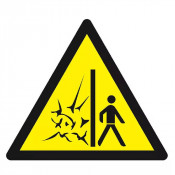 Panneau Danger Protection Biologique – Risques Infectieux – Haute Visibilité