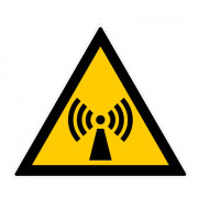 Panneau Danger Radiations Non Ionisantes – Signalisation de Sécurité Électromagnétique – Conforme No