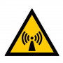 Panneau Danger Radiations Non Ionisantes – Signalisation de Sécurité Électromagnétique – Conforme No