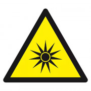 Panneau Danger Rayonnement Optique – Protection Laser – Normes ISO