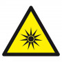 Panneau Danger Rayonnement Optique – Protection Laser – Normes ISO