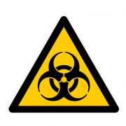 Panneau Danger Risque Biologique – Signalisation de Sécurité Sanitaire – Conforme Normes ISO et NF