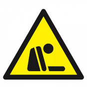 Panneau Danger Risque d’Asphyxie – Prévention Gaz – Haute Visibilité
