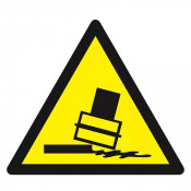 Panneau Danger Risque de Basculement – Prévention Accidents – Haute Résistance