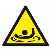 Panneau Danger Risque de Noyade – Sécurisation des Zones d’Eau – Haute Visibilité