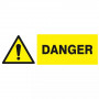 Panneau Danger – Signalisation Avertissement – Rigide ou Vinyle Durable