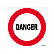 Panneau Danger – Signalisation de Sécurité Industrielle – Conforme Normes ISO et NF