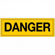 Panneau Danger – Signalisation de Sécurité Industrielle – Plastique Rigide Durable