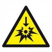 Panneau Danger Sodium ou Potassium – Risques Chimiques – Haute Visibilité
