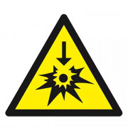 Panneau Danger Sodium ou Potassium – Risques Chimiques – Haute Visibilité