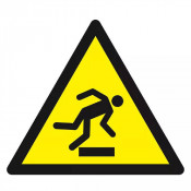 Panneau Danger Trébuchement – Sécurise Vos Zones à Risque – Normes ISO