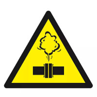 Panneau Danger Vapeur Chaude – Prévention Brûlures – Haute Résistance Panneau Danger Vapeur Chaude – Prévention Brûlures – Haute Résistance