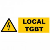 Panneau Local TGBT – Signalisation Sécurité – Rigide ou Vinyle Anti-UV