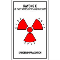 Panneau Rayons X Danger d’Irradiation – Signalisation Zone Radioactive – Plastique Rigide Durable Panneau Rayons X Danger d’Irradiation – Signalisation Zone Radioactive – Plastique Rigide Durable