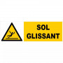 Panneau Sol Glissant Rigide 450x150 mm – Sécurité Accrue – Anti-UV Durable