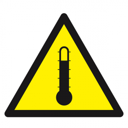 Signaux de danger  "Danger haute temperature"