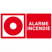 Alarme Incendie – Signalétique Sécurité Feu – Conforme ISO 7010 et Durable