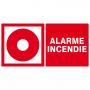 Alarme Incendie – Signalétique Sécurité Feu – Conforme ISO 7010 et Durable