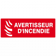 Avertisseur d’Incendie – Signalétique Sécurité Feu – Conforme ISO 7010 et Durable