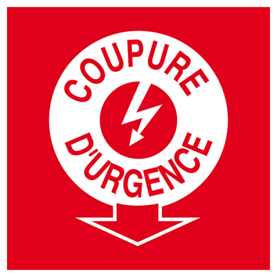 COUPURE ELECTRICITE D'URGENCE