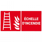 Échelle d’Incendie – Équipement de Sécurité Feu – Conforme ISO 7010 et Résistante