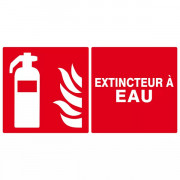 Extincteur à Eau – Signalétique Sécurité Incendie – Conforme ISO 7010