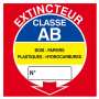 Extincteur Classe A-B – Équipement de Lutte contre l’Incendie – Conforme ISO 7010 et Ultra Résistant