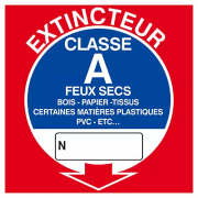 Extincteur Classe A – Équipement de Lutte contre l’Incendie – Conforme ISO 7010 et Haute Résistance