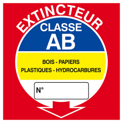 EXTINCTEUR CLASSE AB